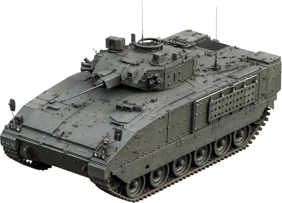 An armoured platform carrying the VIPA infrastructure